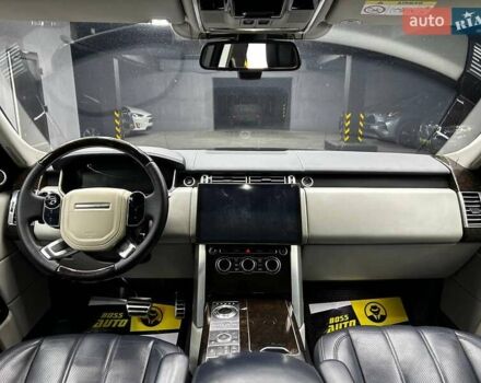 Черный Ленд Ровер Рендж Ровер, объемом двигателя 5 л и пробегом 115 тыс. км за 26500 $, фото 15 на Automoto.ua