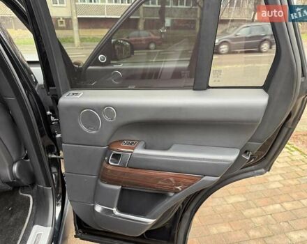 Чорний Ленд Ровер Рендж Ровер, об'ємом двигуна 5 л та пробігом 175 тис. км за 26950 $, фото 9 на Automoto.ua