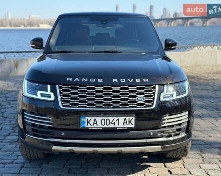 Черный Ленд Ровер Рендж Ровер, объемом двигателя 5 л и пробегом 77 тыс. км за 39999 $, фото 6 на Automoto.ua