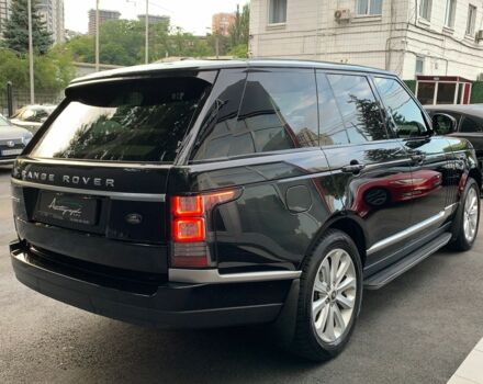 Черный Ленд Ровер Рендж Ровер, объемом двигателя 3 л и пробегом 172 тыс. км за 42500 $, фото 5 на Automoto.ua