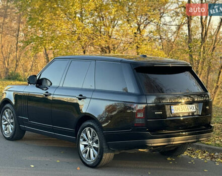 Черный Ленд Ровер Рендж Ровер, объемом двигателя 4.39 л и пробегом 200 тыс. км за 38900 $, фото 6 на Automoto.ua