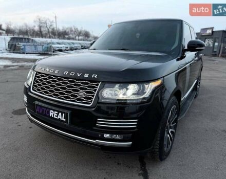 Черный Ленд Ровер Рендж Ровер, объемом двигателя 4.37 л и пробегом 207 тыс. км за 31500 $, фото 13 на Automoto.ua