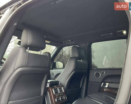 Черный Ленд Ровер Рендж Ровер, объемом двигателя 3 л и пробегом 168 тыс. км за 42000 $, фото 10 на Automoto.ua