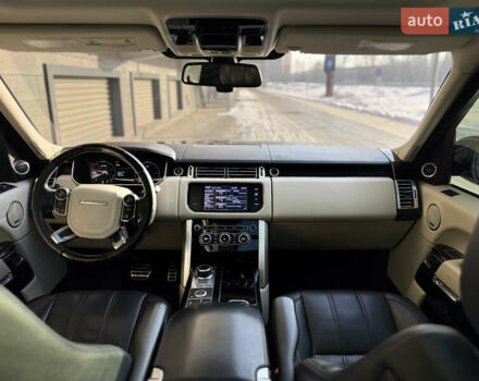 Черный Ленд Ровер Рендж Ровер, объемом двигателя 4.95 л и пробегом 159 тыс. км за 32000 $, фото 10 на Automoto.ua