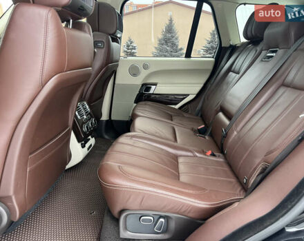 Чорний Ленд Ровер Рендж Ровер, об'ємом двигуна 5 л та пробігом 139 тис. км за 25900 $, фото 18 на Automoto.ua
