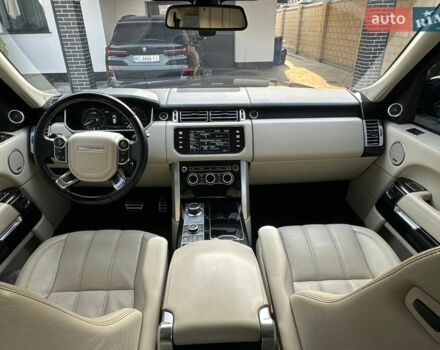 Чорний Ленд Ровер Рендж Ровер, об'ємом двигуна 5 л та пробігом 207 тис. км за 25900 $, фото 18 на Automoto.ua