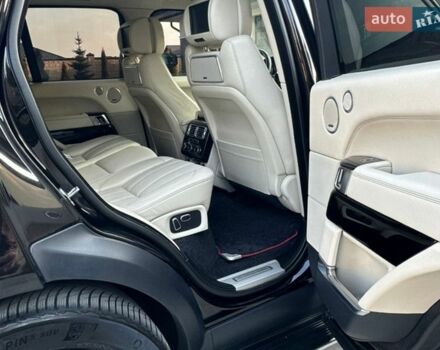 Чорний Ленд Ровер Рендж Ровер, об'ємом двигуна 5 л та пробігом 207 тис. км за 25900 $, фото 22 на Automoto.ua