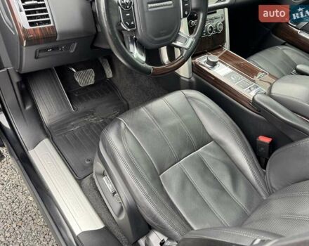 Черный Ленд Ровер Рендж Ровер, объемом двигателя 3 л и пробегом 183 тыс. км за 28900 $, фото 55 на Automoto.ua