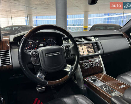 Черный Ленд Ровер Рендж Ровер, объемом двигателя 5 л и пробегом 150 тыс. км за 37500 $, фото 26 на Automoto.ua