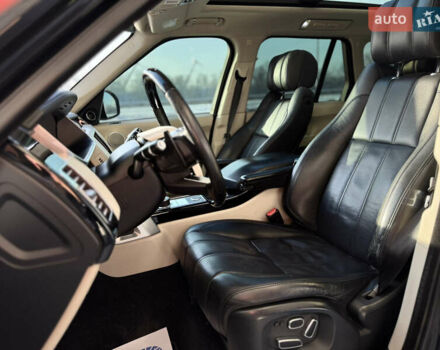 Черный Ленд Ровер Рендж Ровер, объемом двигателя 4.95 л и пробегом 159 тыс. км за 32000 $, фото 16 на Automoto.ua