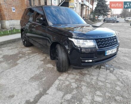 Чорний Ленд Ровер Рендж Ровер, об'ємом двигуна 5 л та пробігом 230 тис. км за 29000 $, фото 76 на Automoto.ua