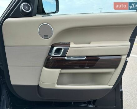 Черный Ленд Ровер Рендж Ровер, объемом двигателя 5 л и пробегом 52 тыс. км за 37800 $, фото 29 на Automoto.ua