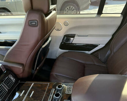 Черный Ленд Ровер Рендж Ровер, объемом двигателя 5 л и пробегом 102 тыс. км за 33500 $, фото 24 на Automoto.ua