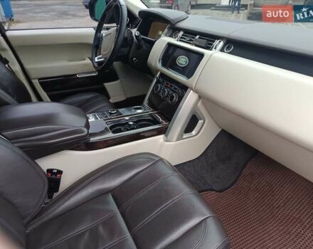 Чорний Ленд Ровер Рендж Ровер, об'ємом двигуна 4.37 л та пробігом 214 тис. км за 34500 $, фото 10 на Automoto.ua