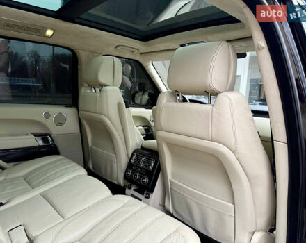 Чорний Ленд Ровер Рендж Ровер, об'ємом двигуна 4.4 л та пробігом 240 тис. км за 29500 $, фото 53 на Automoto.ua