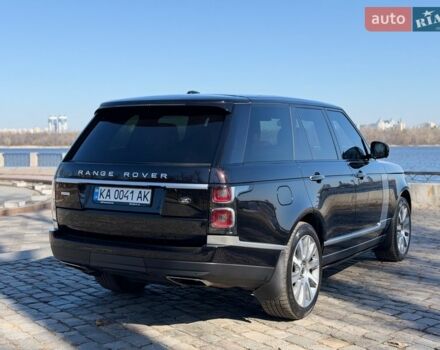 Черный Ленд Ровер Рендж Ровер, объемом двигателя 5 л и пробегом 77 тыс. км за 39999 $, фото 19 на Automoto.ua