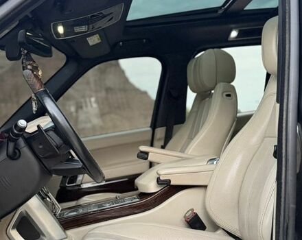 Чорний Ленд Ровер Рендж Ровер, об'ємом двигуна 5 л та пробігом 209 тис. км за 28900 $, фото 66 на Automoto.ua