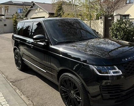 Черный Ленд Ровер Рендж Ровер, объемом двигателя 4.37 л и пробегом 170 тыс. км за 39500 $, фото 86 на Automoto.ua