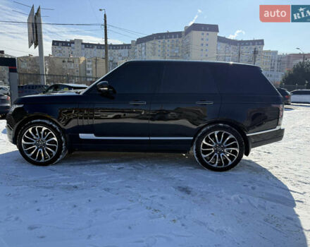 Черный Ленд Ровер Рендж Ровер, объемом двигателя 5 л и пробегом 102 тыс. км за 33500 $, фото 8 на Automoto.ua