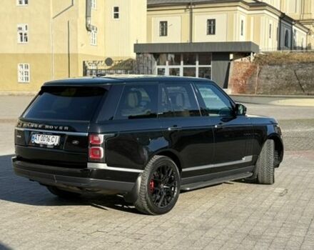 Чорний Ленд Ровер Рендж Ровер, об'ємом двигуна 5 л та пробігом 208 тис. км за 28000 $, фото 3 на Automoto.ua
