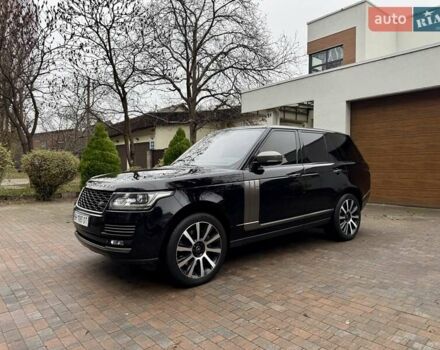 Чорний Ленд Ровер Рендж Ровер, об'ємом двигуна 5 л та пробігом 175 тис. км за 26950 $, фото 72 на Automoto.ua