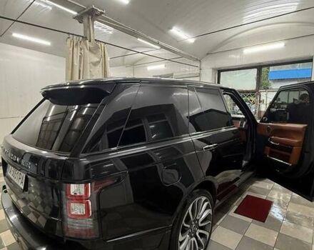Чорний Ленд Ровер Рендж Ровер, об'ємом двигуна 5 л та пробігом 201 тис. км за 29000 $, фото 5 на Automoto.ua