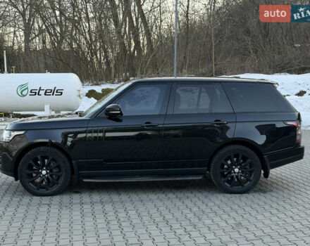 Черный Ленд Ровер Рендж Ровер, объемом двигателя 4.37 л и пробегом 200 тыс. км за 36500 $, фото 8 на Automoto.ua