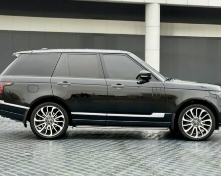 Чорний Ленд Ровер Рендж Ровер, об'ємом двигуна 5 л та пробігом 100 тис. км за 35000 $, фото 12 на Automoto.ua