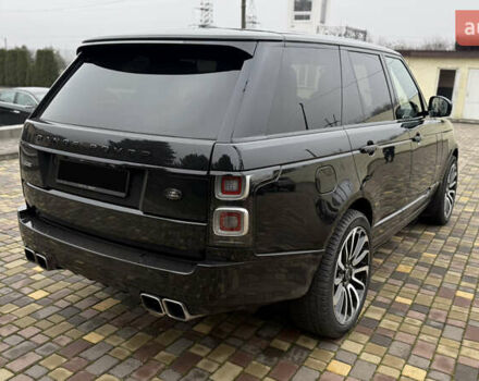 Черный Ленд Ровер Рендж Ровер, объемом двигателя 5 л и пробегом 150 тыс. км за 39800 $, фото 1 на Automoto.ua