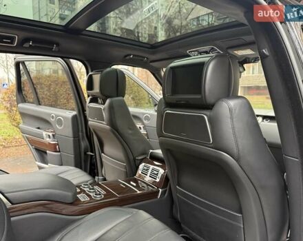 Чорний Ленд Ровер Рендж Ровер, об'ємом двигуна 5 л та пробігом 175 тис. км за 26950 $, фото 31 на Automoto.ua