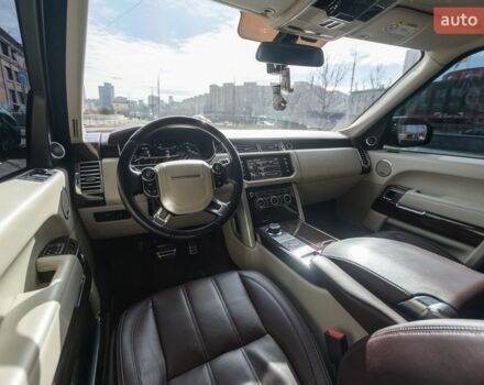 Черный Ленд Ровер Рендж Ровер, объемом двигателя 5 л и пробегом 52 тыс. км за 43500 $, фото 15 на Automoto.ua