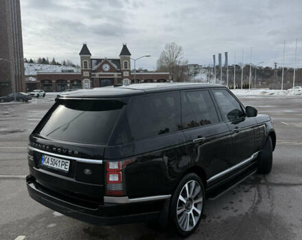 Черный Ленд Ровер Рендж Ровер, объемом двигателя 5 л и пробегом 250 тыс. км за 25000 $, фото 3 на Automoto.ua