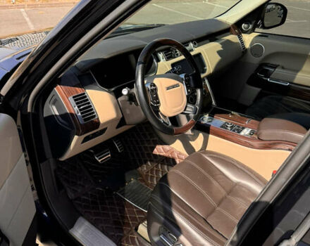 Черный Ленд Ровер Рендж Ровер, объемом двигателя 4.4 л и пробегом 152 тыс. км за 40000 $, фото 10 на Automoto.ua