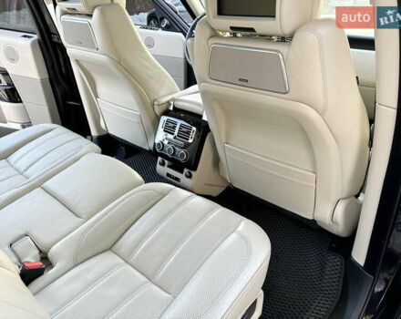 Чорний Ленд Ровер Рендж Ровер, об'ємом двигуна 5 л та пробігом 206 тис. км за 27800 $, фото 22 на Automoto.ua