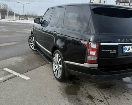 Черный Ленд Ровер Рендж Ровер, объемом двигателя 5 л и пробегом 250 тыс. км за 25000 $, фото 7 на Automoto.ua