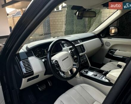 Чорний Ленд Ровер Рендж Ровер, об'ємом двигуна 5 л та пробігом 207 тис. км за 25900 $, фото 26 на Automoto.ua