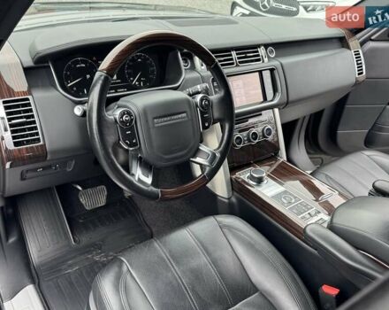 Черный Ленд Ровер Рендж Ровер, объемом двигателя 3 л и пробегом 183 тыс. км за 28900 $, фото 11 на Automoto.ua