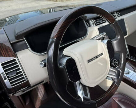 Черный Ленд Ровер Рендж Ровер, объемом двигателя 4.37 л и пробегом 170 тыс. км за 39500 $, фото 57 на Automoto.ua