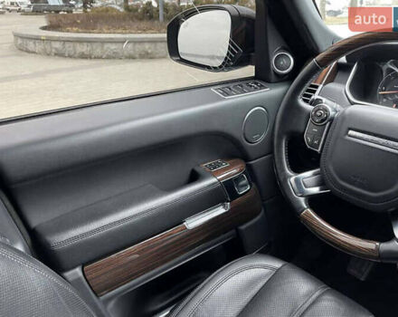 Черный Ленд Ровер Рендж Ровер, объемом двигателя 3 л и пробегом 168 тыс. км за 42000 $, фото 9 на Automoto.ua