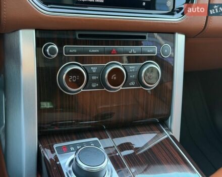 Черный Ленд Ровер Рендж Ровер, объемом двигателя 5 л и пробегом 77 тыс. км за 39999 $, фото 57 на Automoto.ua