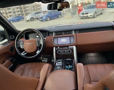 Чорний Ленд Ровер Рендж Ровер, об'ємом двигуна 5 л та пробігом 125 тис. км за 41000 $, фото 38 на Automoto.ua