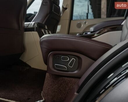 Черный Ленд Ровер Рендж Ровер, объемом двигателя 5 л и пробегом 52 тыс. км за 43500 $, фото 24 на Automoto.ua