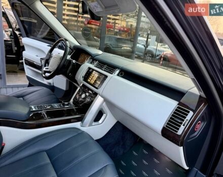 Черный Ленд Ровер Рендж Ровер, объемом двигателя 5 л и пробегом 110 тыс. км за 33900 $, фото 48 на Automoto.ua