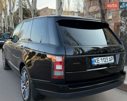 Чорний Ленд Ровер Рендж Ровер, об'ємом двигуна 5 л та пробігом 229 тис. км за 36999 $, фото 4 на Automoto.ua