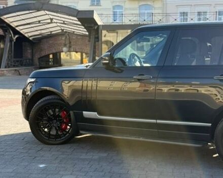 Чорний Ленд Ровер Рендж Ровер, об'ємом двигуна 5 л та пробігом 208 тис. км за 28000 $, фото 6 на Automoto.ua