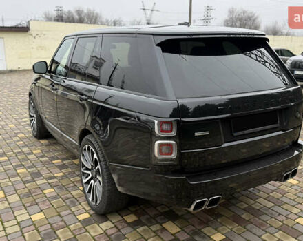 Черный Ленд Ровер Рендж Ровер, объемом двигателя 5 л и пробегом 150 тыс. км за 39800 $, фото 7 на Automoto.ua