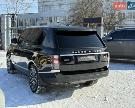 Черный Ленд Ровер Рендж Ровер, объемом двигателя 5 л и пробегом 102 тыс. км за 33500 $, фото 7 на Automoto.ua