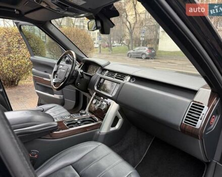 Чорний Ленд Ровер Рендж Ровер, об'ємом двигуна 5 л та пробігом 175 тис. км за 26950 $, фото 48 на Automoto.ua