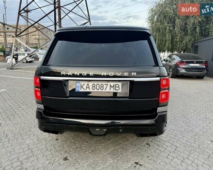 Чорний Ленд Ровер Рендж Ровер, об'ємом двигуна 5 л та пробігом 114 тис. км за 36900 $, фото 5 на Automoto.ua