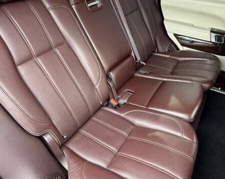 Черный Ленд Ровер Рендж Ровер, объемом двигателя 4.37 л и пробегом 170 тыс. км за 39500 $, фото 37 на Automoto.ua